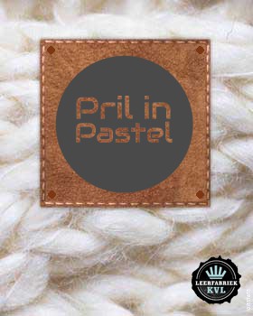Faux Leather Clothing Labels