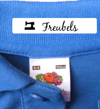 Labels To Iron On Clothes
