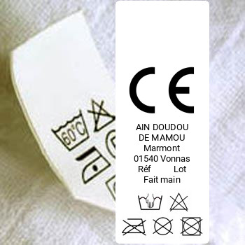 48 Wash Care labels | Fabric content label | CE Labels