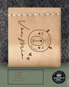Leather Knitting Labels