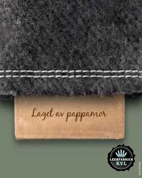 Washable Leather Labels