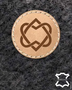 Cork Leather Labels