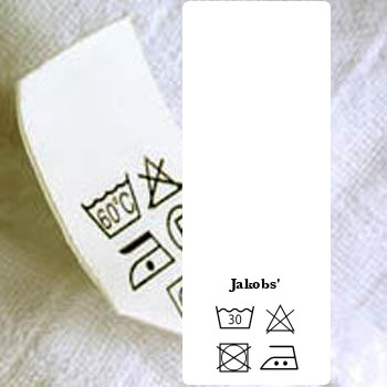 Content Labels Clothing