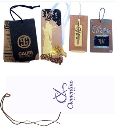 Custom Hang Tags | Clothing Swing Tags with Logo in Card & Plastic