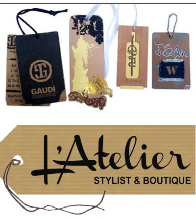 Swing Tags With Logo