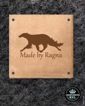 24 Custom Leather Labels with Logo | Personalised Leather Tags for Clothing | Leather Labels | Leather Tags