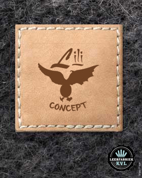 24 Custom Leather Labels with Logo | Personalised Leather Tags for Clothing | Leather Labels | Leather Tags