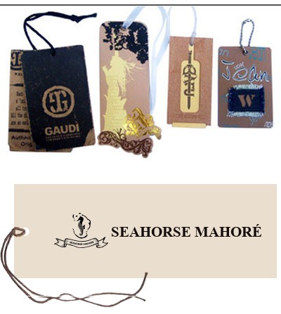 Swing Tags With Ribbon